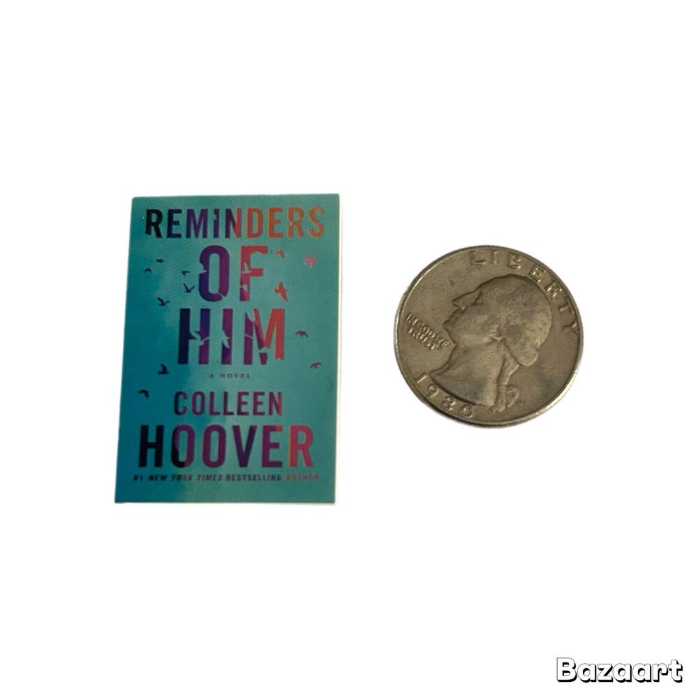 Mini Brands Books Reminders of Him by Colleen Hoover Paperback